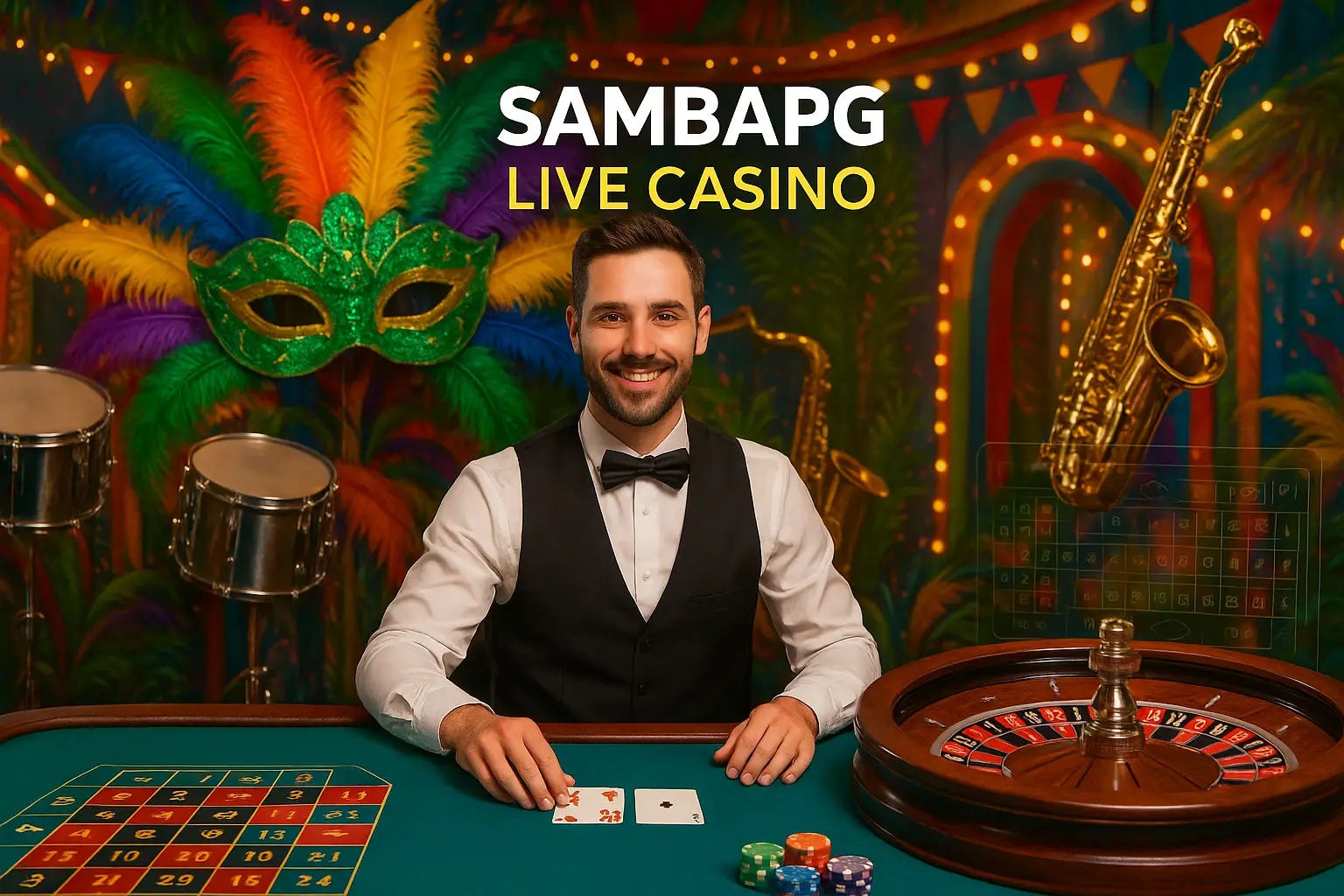 O SAMBAPG Live Casino lança promoções regularmente