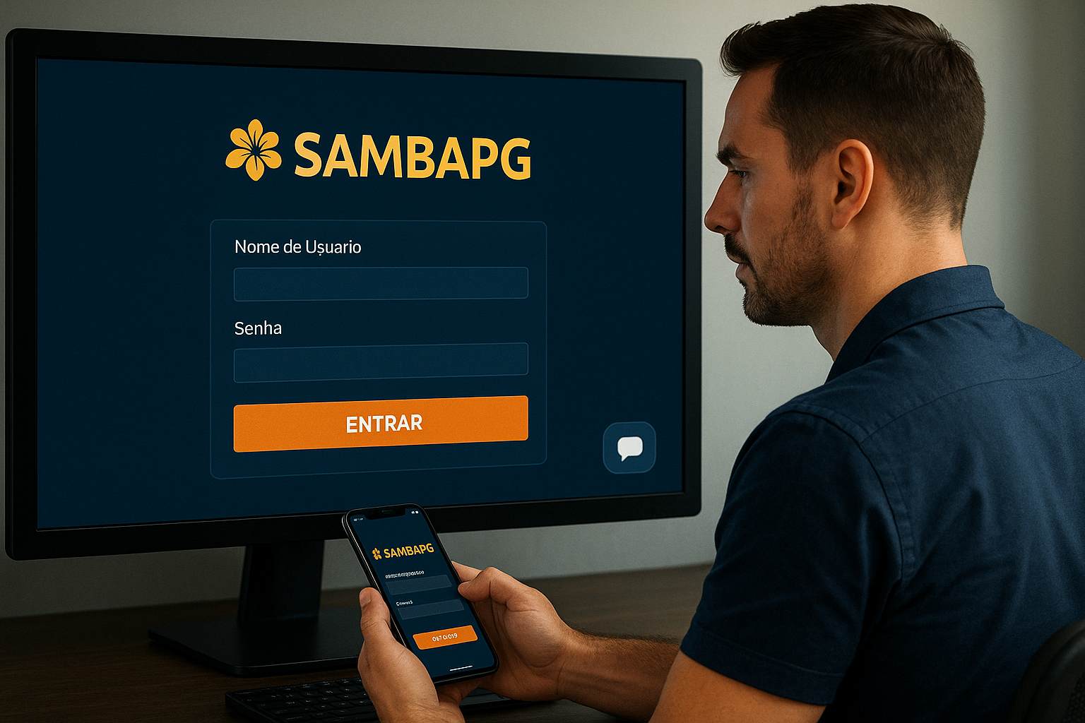 Login no Cassino SAMBAPG