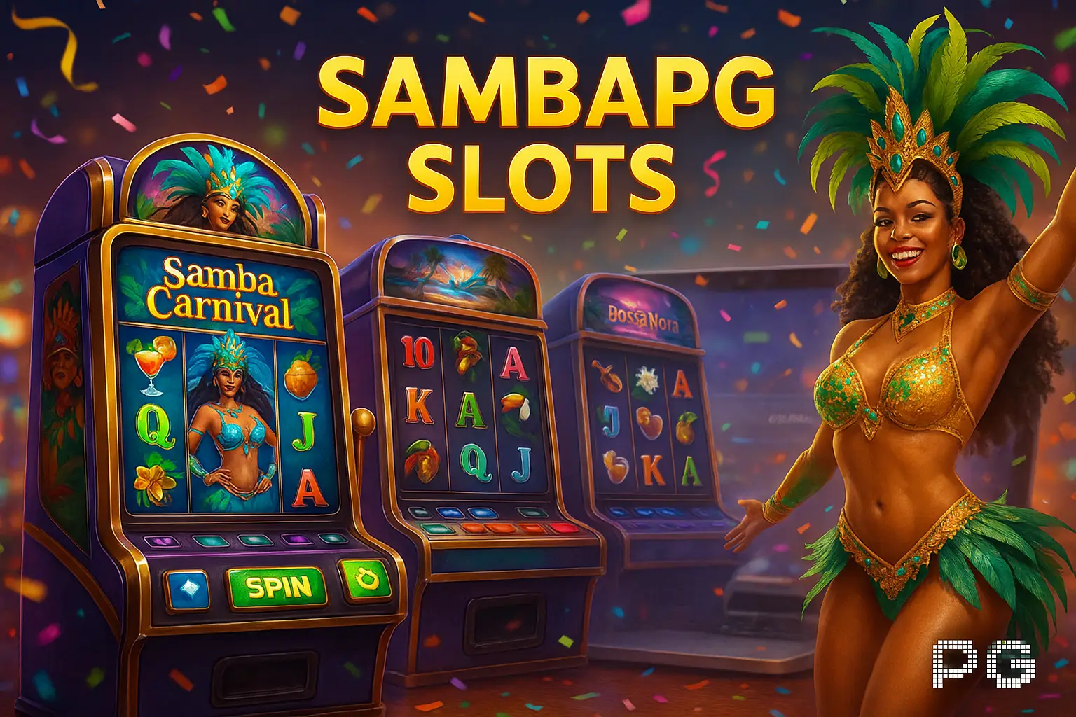 Explore o mundo das slot machines no SAMBAPG Casino